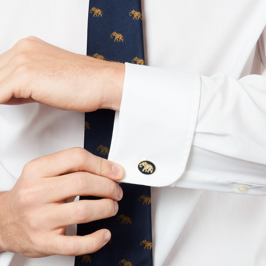 Cufflinks Navy • for Ladies & Gentlemen