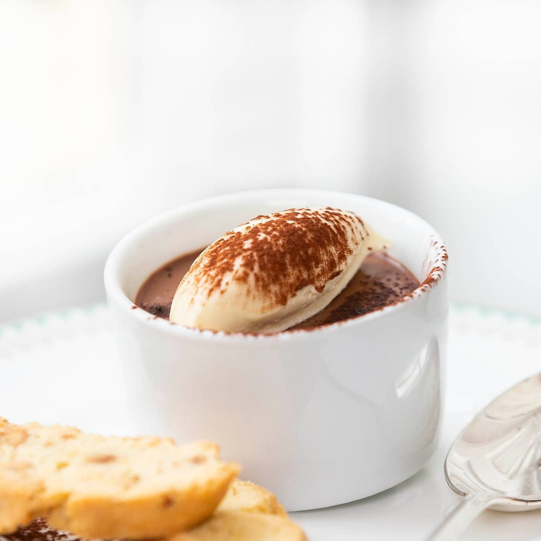 Chocolate & Salted Toffee Pot with Honeycomb for Two